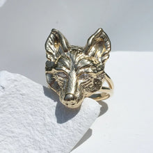 Load image into Gallery viewer, Elisabeth Bell Wolf Ring