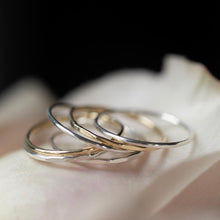 Load image into Gallery viewer, Smooth Sterling Silver Wish Stacker

