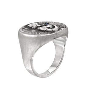 Dru Jewelry Grace Medallion Ring