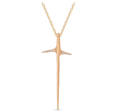 Load image into Gallery viewer, Elisabeth Bell Diamond Thorn Necklace