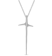 Load image into Gallery viewer, Elisabeth Bell Diamond Thorn Necklace