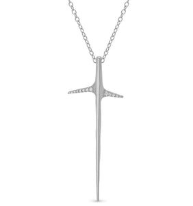 Elisabeth Bell Diamond Thorn Necklace