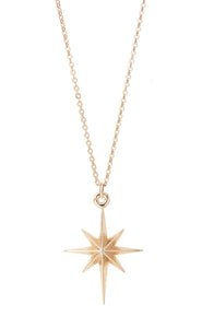 14k Northern Star Necklace
