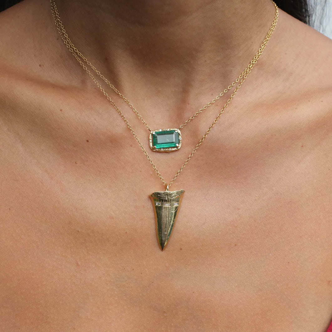 Elisabeth Bell Mako Tooth Necklace