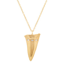 Load image into Gallery viewer, Elisabeth Bell Mako Tooth Necklace
