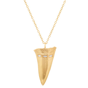 Elisabeth Bell Mako Tooth Necklace
