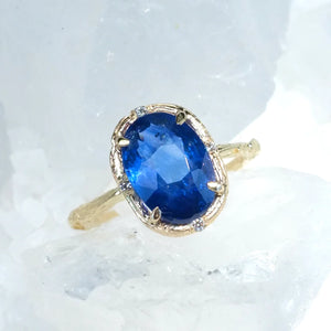 Elisabeth Bell Royal Blue Sapphire Ring