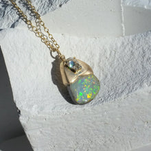 Load image into Gallery viewer, Elisabeth Bell Melted Opal Necklace
