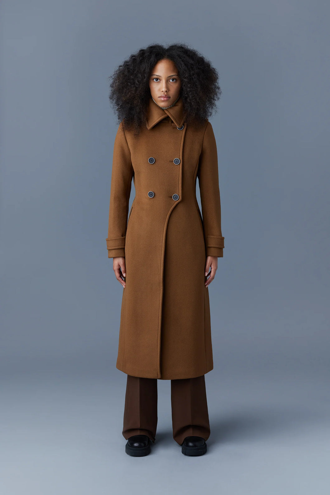 Double Face Wool Tailored Coat