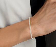 Load image into Gallery viewer, Club MODA 14k Gold 1 Ct. Natural Diamaond Flex Bracelet
