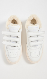 Ghōud Tweener Shearling Sneaker - White