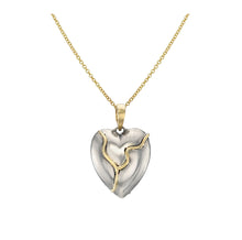 Load image into Gallery viewer, Dru Jewelry Kintsugi Heart Necklace
