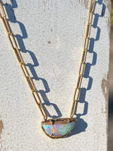Load image into Gallery viewer, Elisabeth Bell Opal Willow Branch Necklace
