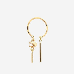 Jack & G Diamond Baby Chime Earring