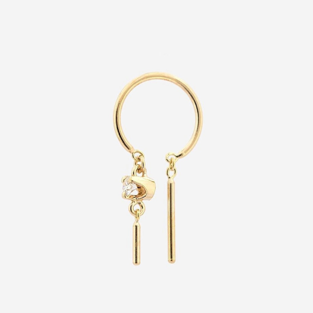 Jack & G Diamond Baby Chime Earring
