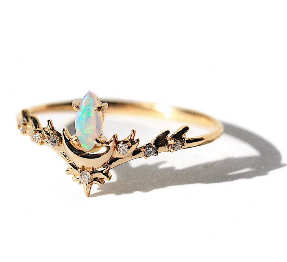 Sofia Zakia Opal Luna Supreme Ring