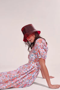 Poupette St. Barth Reine Dress - Pink Aquarelle