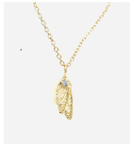 Robin Haley Hummingbird Wing Necklace