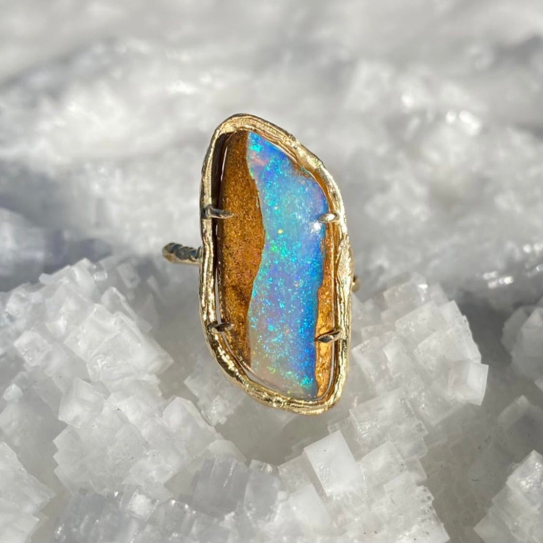 Elisabeth Bell Jewelry Opal Ring