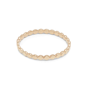 14k Gold Sparkle Ring