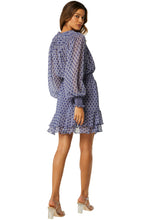 Load image into Gallery viewer, Misa Los Angeles Almaha Dress, Majorelle Lapis Tile
