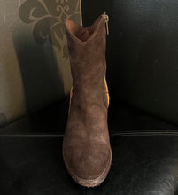 Load image into Gallery viewer, Marco Delli Flash Boots - Chocolate Brown Suede (Ebano)
