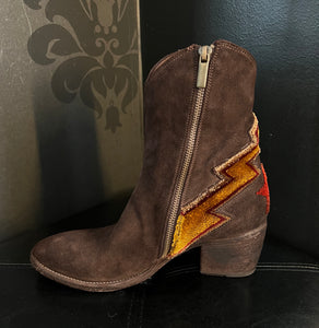 Marco Delli Flash Boots - Chocolate Brown Suede (Ebano)