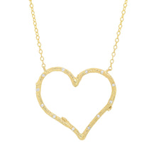 Load image into Gallery viewer, Elisabeth Bell Willow Branch Heart Necklace
