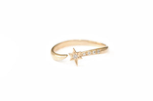 Sofia Zakia Falling Star Ring